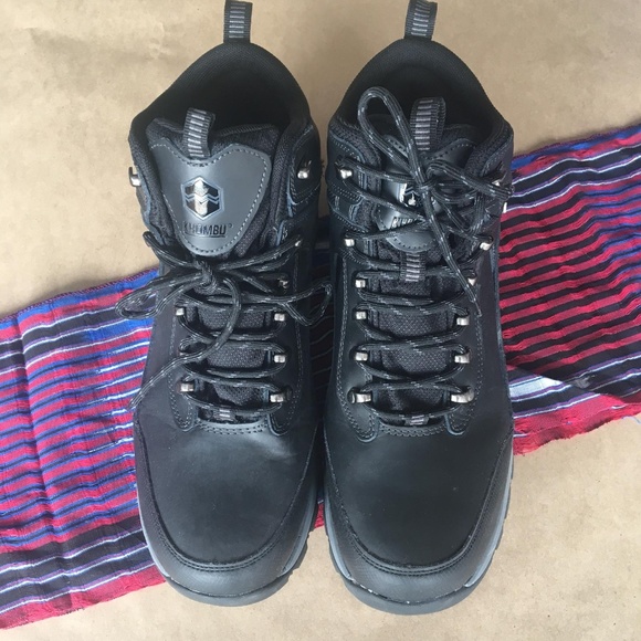 Khombu Men's Summit Hiking Boots, Black C - Picture 4 of 6